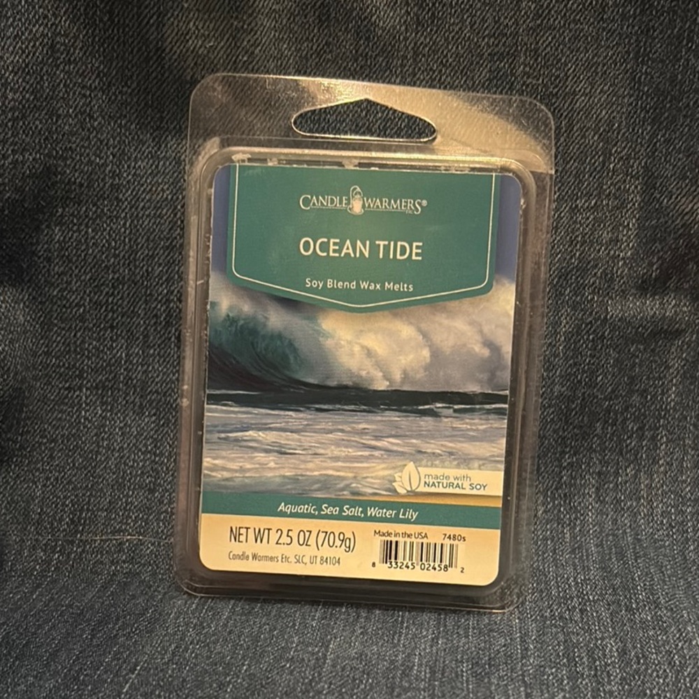 Ocean Tide Wax Melts - Sea Salt &Water Lily